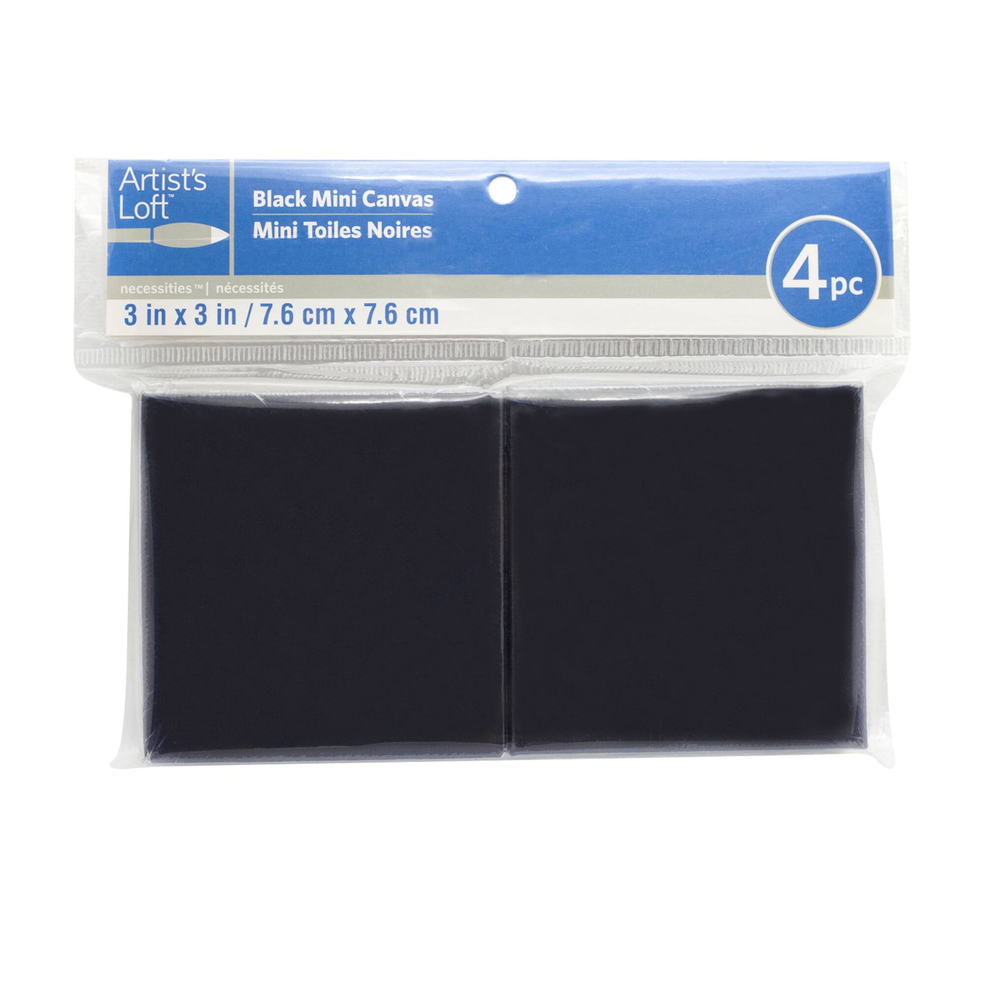 3" x 3" Mini Canvas 4ct. by Artist's Loft™ Necessities™